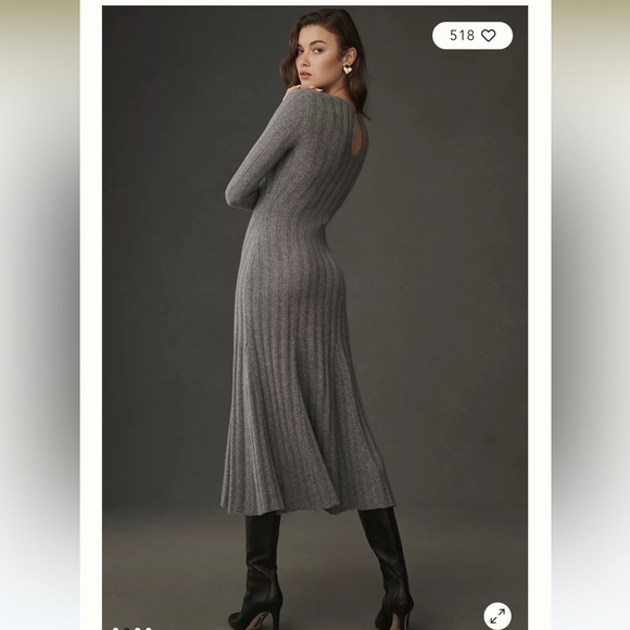 Reformation Evan Cashmere Dress - Picture 2 of 8